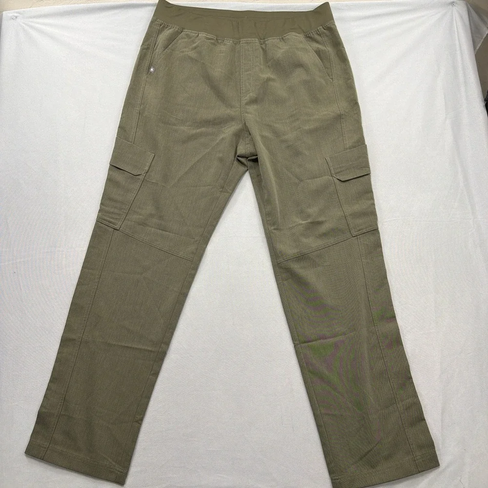 FIGS Axim Cargo Scrub Pants Technical Collection Olive Green Mens XL